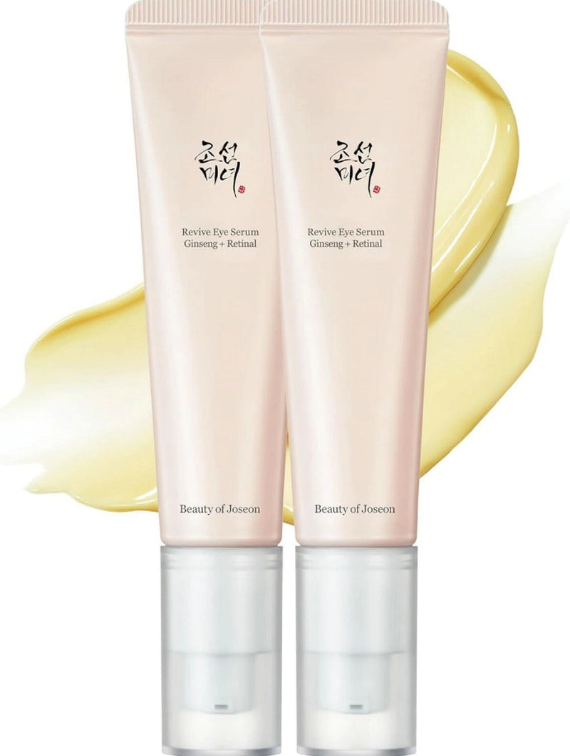 2X BEAUTY of JOSEON Revive Eye Serum : Ginseng + Retinal 30Ml